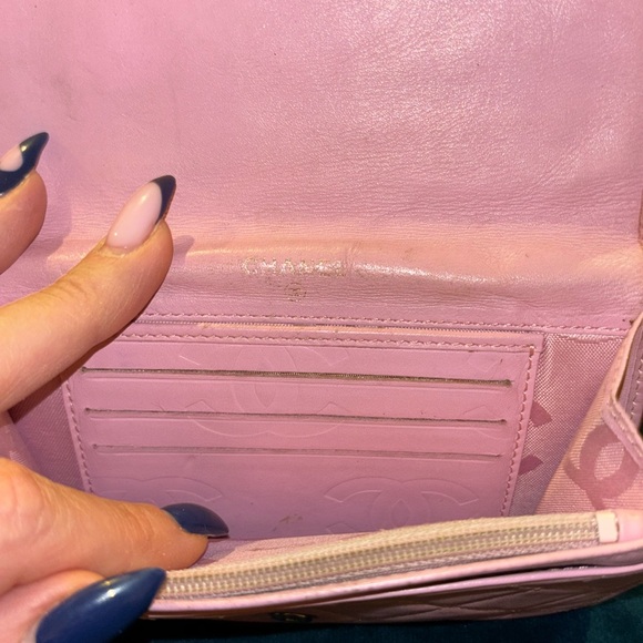 Chanel Pink Quilted Wallet - Picture 7 of 15